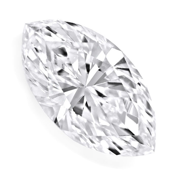Foto 1 - Diamant 0,30ct Wesselton VS1 Navette mit GIA Zertifikat, D6751