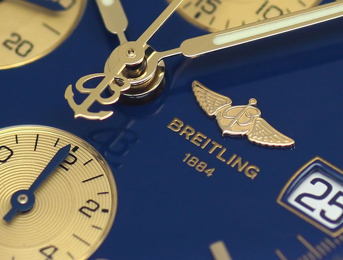 Foto 3 - Breitling Chronomat Stahl-Gold Rouleaux Band, Herrenuhr, U2448